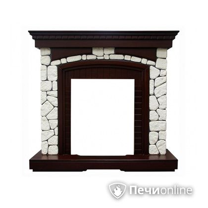 Портал для электрокамина Royal Flame Glasgow под классический очаг, белый и темный в Иванове